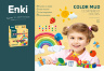 Set Plastilină cu 12 Culori