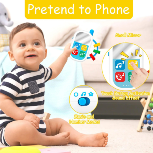 Telefon Muzical pentru Bebeluși – Jucărie Interactivă