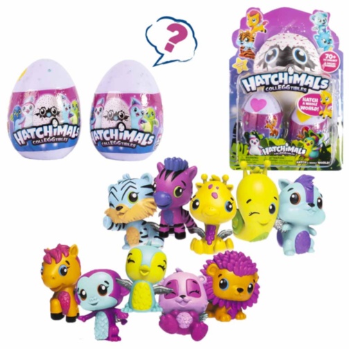 Hatchimals Colectibili 2 Oușoare cu Animăluț Surpriză