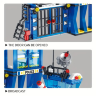 Set de Construcție Secție de Poliție cu Vehicule și Elicopter - 522 Piese