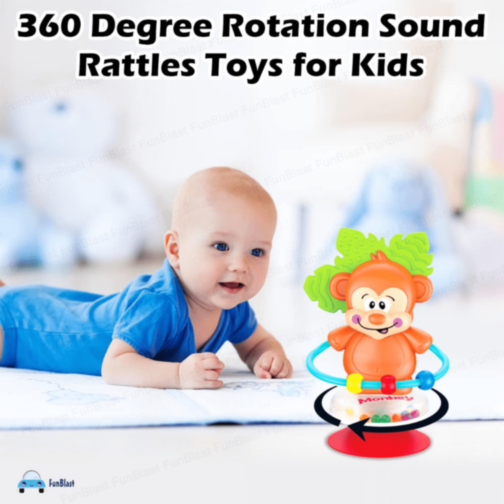 Maimuțică Zornăitoare cu Ventuză