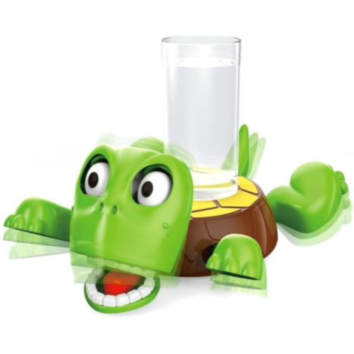 Țestoasa Amuzantă Suport Pahare cu Expresii Schimbătoare