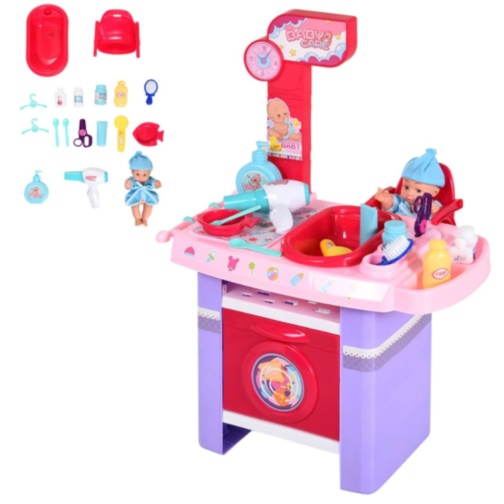 Set Baby Care De Jucărie cu Accesorii Complete