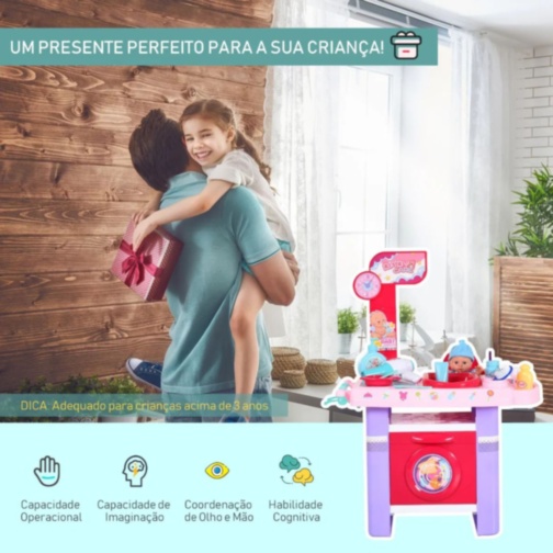 Set Baby Care De Jucărie cu Accesorii Complete