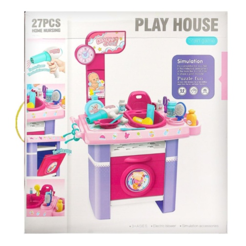 Set Baby Care De Jucărie cu Accesorii Complete