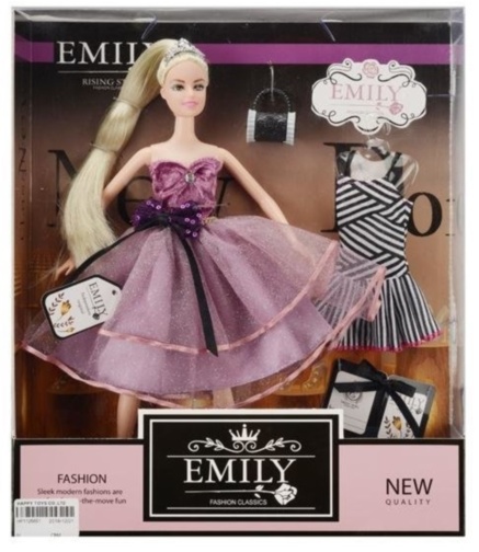 Barbie cu 2 Rochițe Elegante