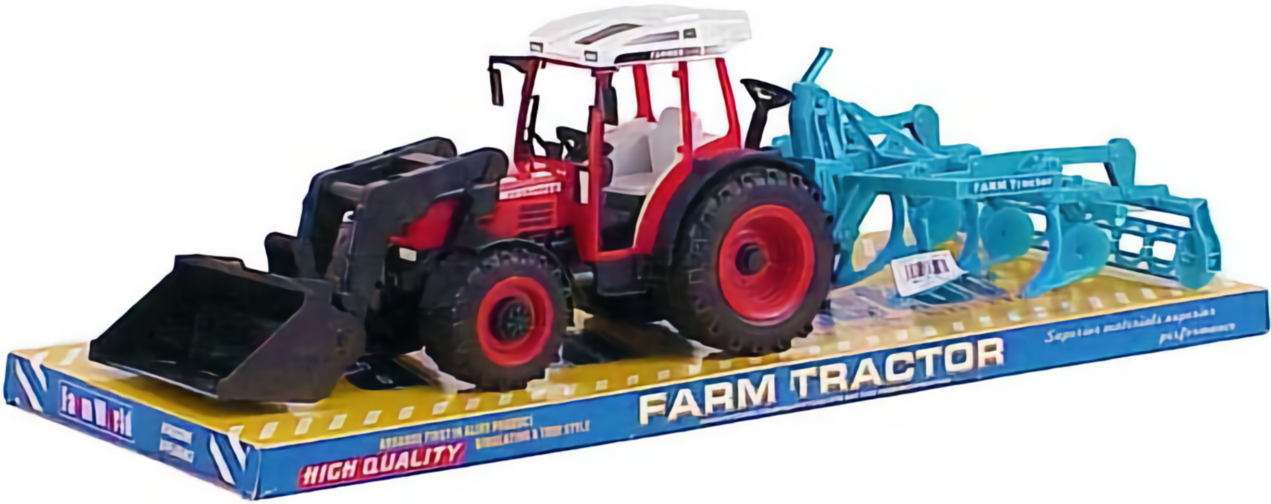 Tractor cu Utilaj Agricol, 53cm     