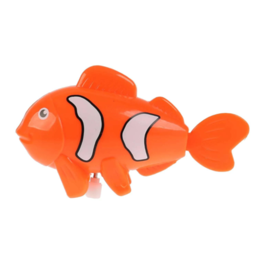 Peștișor Înotător pentru Baie - Distracție Acvatică cu Mecanism de Ceas