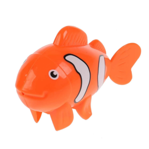 Peștișor Înotător pentru Baie - Distracție Acvatică cu Mecanism de Ceas