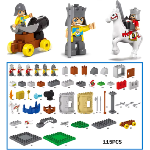 Castelul Medieval – Set de Construcție Interactiv pentru Copii