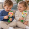 Set două maracas pentru copii, cu muzică și lumini