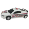 Mașină de Poliție City Police cu Roți Libere (culoare aleatorie)