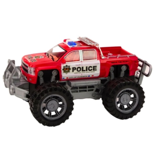 Pickup de Poliție Off-Road cu Roți Mari (culoare aleatorie) 