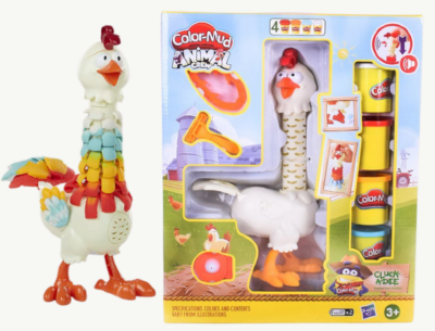 Set Găină cu Plastilină - Joc Creativ cu Sunete | image