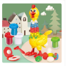Set Găină cu Plastilină - Joc Creativ cu Sunete