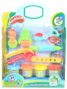 Set Plastilină 4 Culori și Ustensile de Modelat 