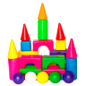 Set de Construcție cu Forme Geometrice Colorate 