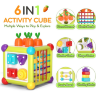 Cub Activități 6 în 1 pentru Bebeluși – Joc Interactiv și Educativ