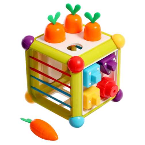 Cub Activități 6 în 1 pentru Bebeluși – Joc Interactiv și Educativ