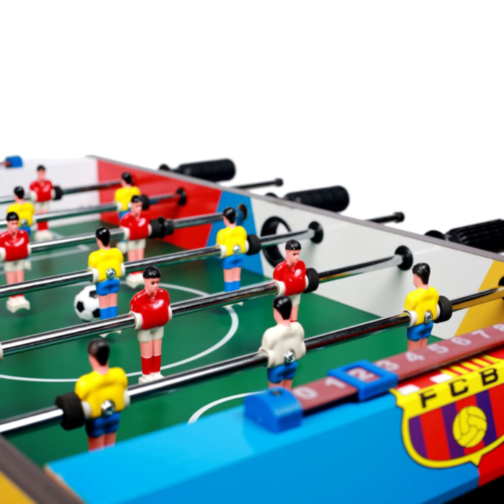 Masa de Fotbal de Jucărie pentru Copii cu Scoruri și Mânere Rotative – 69x37x62 cm