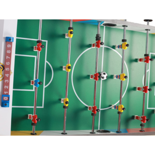 Masa de Fotbal de Jucărie pentru Copii cu Scoruri și Mânere Rotative – 69x37x62 cm