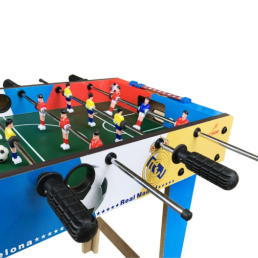 Masa de Fotbal de Jucărie pentru Copii cu Scoruri și Mânere Rotative – 69x37x62 cm