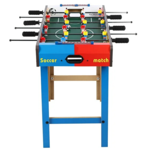 Masa de Fotbal de Jucărie pentru Copii cu Scoruri și Mânere Rotative – 69x37x62 cm