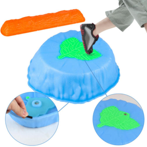 Traseu Magic cu 6 Pietre Colorate și Lumină – Joacă, Sari și Explorează!