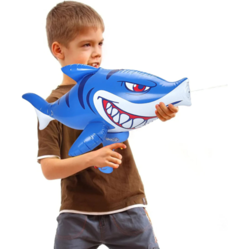 Pistol Apă Rechin Gigant - Distracție Acvatică pentru Copii și Adulți
