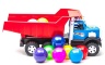 Camion Încărcat cu Bile Colorate, 52cm