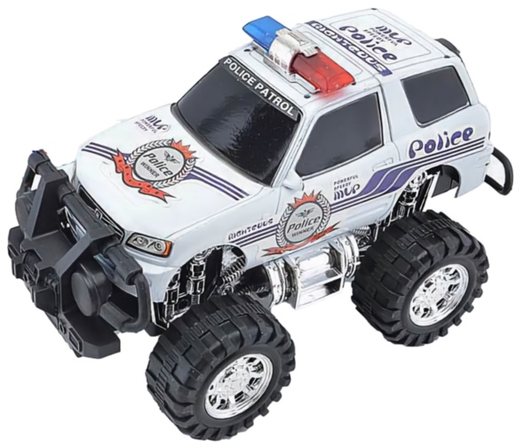 Mașina Off Road de Poliție cu Fricțiune, 23cm