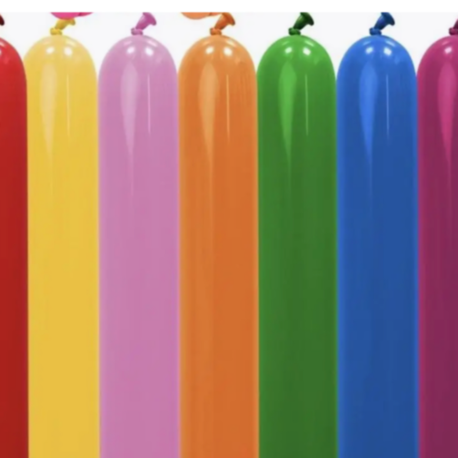 Set Baloane Modelabile cu Pompiță - 24 Bucăți