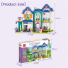 Set de Construcție Casă Elegantă - 852 Piese cu Mini-Figurine