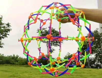 Minge Expandabilă Colorată Antistres pentru Copii | image