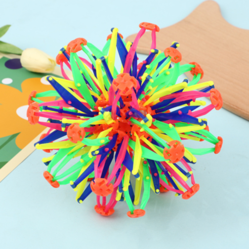 Minge Expandabilă Colorată Antistres pentru Copii