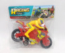 solid color inertia motorcycle with figure