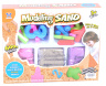 Set Nisip Kinetic cu 3 Culori și Forme de Modelat Cifre, 600gr.
