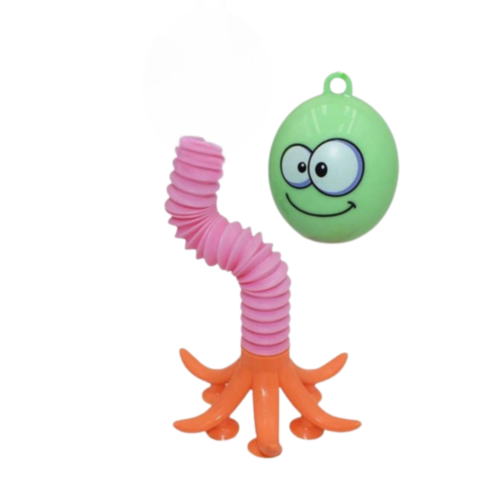 1buc. Caracatiță Extensibilă Amuzantă, cu Cap Detașabil