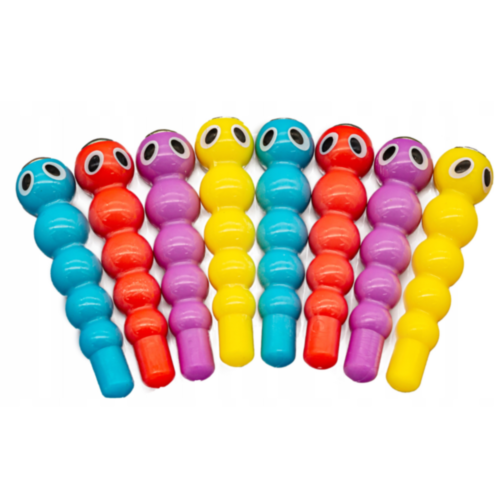 Joc Interactiv de Prindere a Viermișorilor cu Ciocănitoare Magnetică 