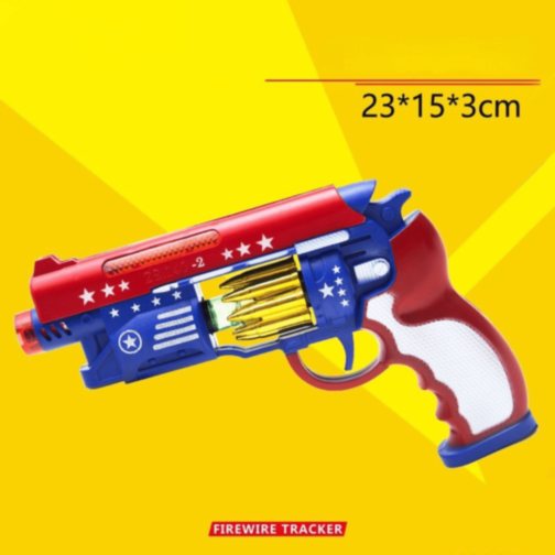 Pistol Jucărie cu Lumină și Sunet