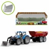 Tractor cu Lopată și Remorcă Rabatabilă, 52cm