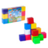 Set 15 Cuburi de Construit Multicolore