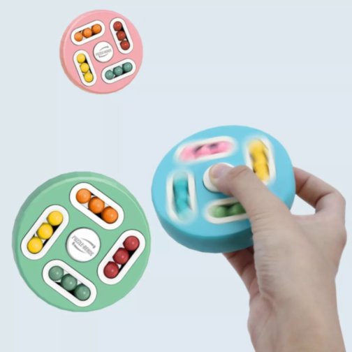 Jucărie Puzzle Anti-Stres cu Bile Colorate (culoare aleatorie)