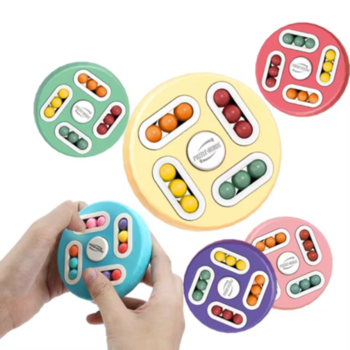 Jucărie Puzzle Anti-Stres cu Bile Colorate (culoare aleatorie)