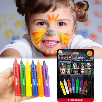 Set 8 Creioane Colorate pentru Față și Corp | image