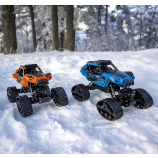 Mașină de Teren Telecomandată cu Roți Interschimbabile - Performanță Off-Road