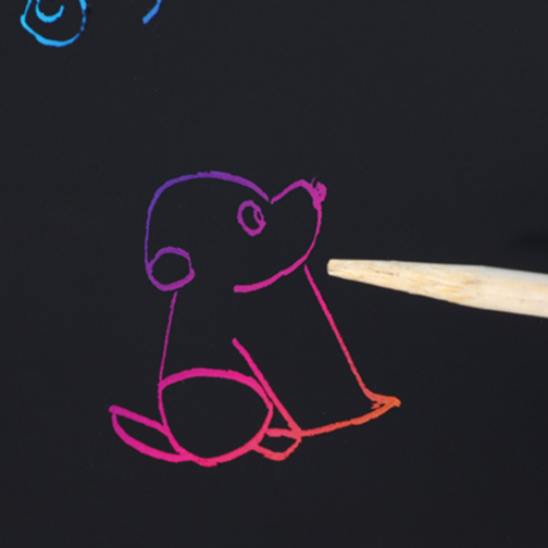 Set Creativ cu Cărți de Colorat și Răzuire - Tematica Mașini și Curse