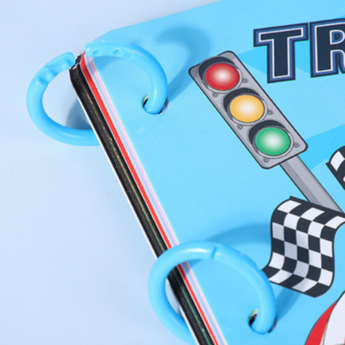 Set Creativ cu Cărți de Colorat și Răzuire - Tematica Mașini și Curse