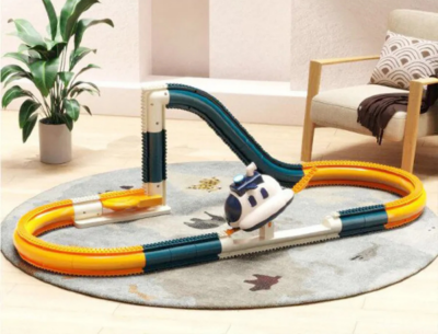 Set Traseu cu Navetă Spațială - Asamblare DIY pentru Copii | image