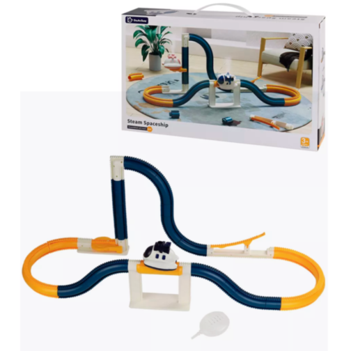 Set Traseu cu Navetă Spațială - Asamblare DIY pentru Copii